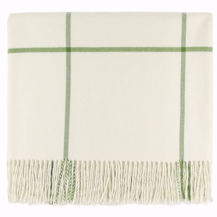 Glasgow Ivory Throw 50x68 for wholesale by Bedford Collections