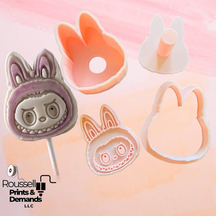 Kleines Kuchenmonster Stempel Form 3D-gedruckt für den Großhandel von Roussell Prints and Demand LLC