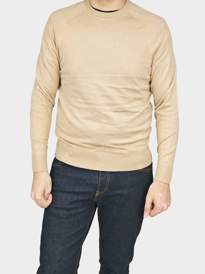 Maglioncino da uomo a girocollo Altitudine MA108 per la vendita all'ingrosso da parte di Altitudine