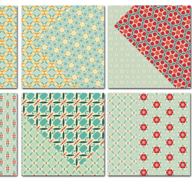 FANCY - Papel de Scrapbook 6'X 6' por atacado de DECORER