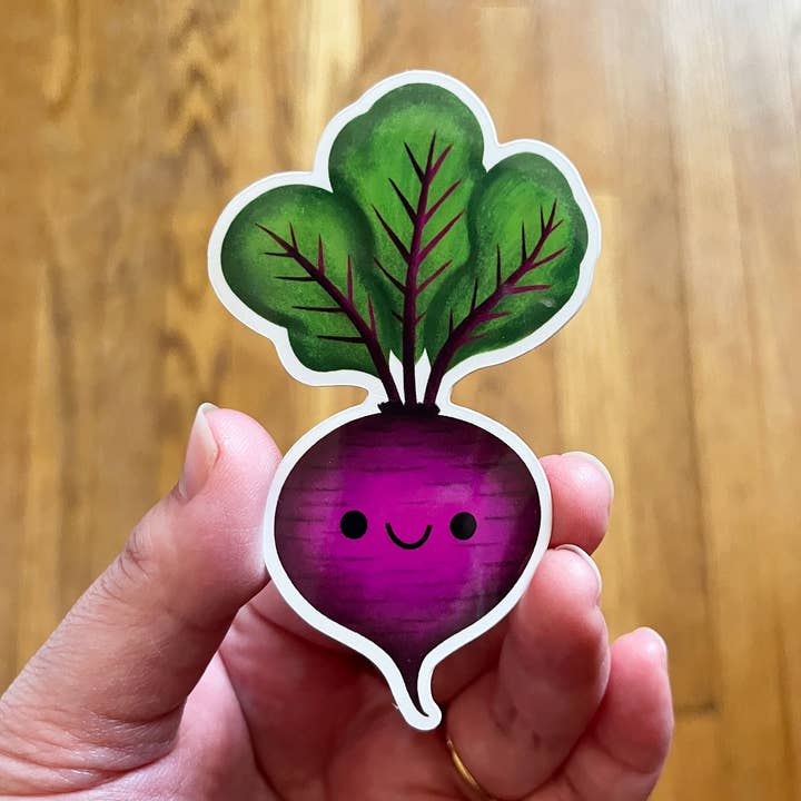 Beet Sticker for wholesale by Nellie Le