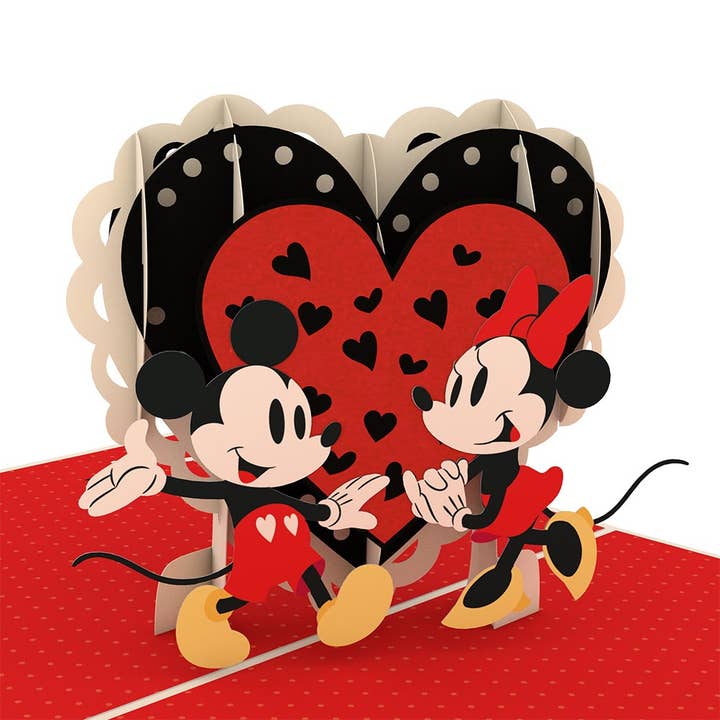 Disney's Mickey & Minnie Everything is Better with You 5x7" for wholesale by Lovepop Cards