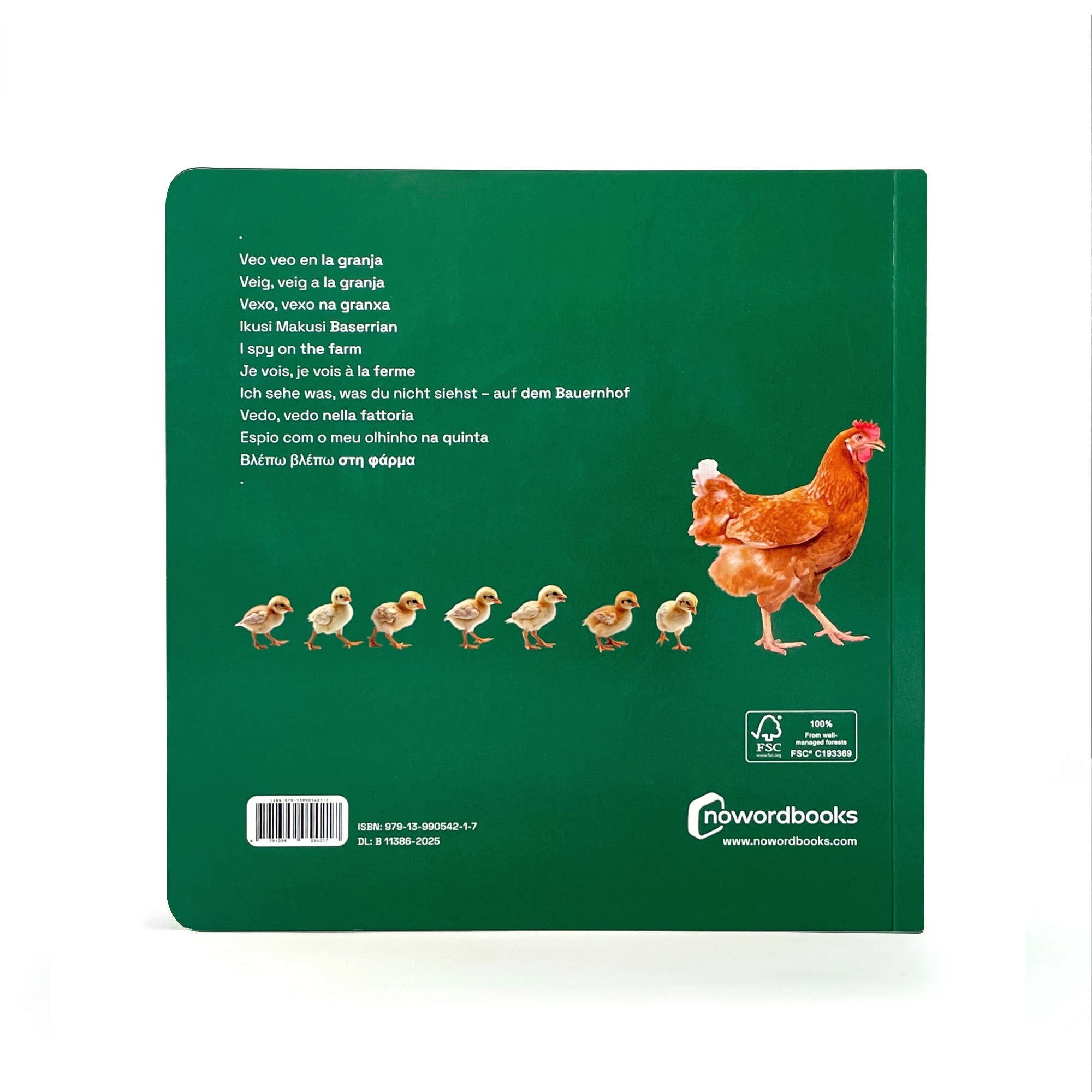 Nowordbooks - Wholesale Preschool Book (3-5) - I Spy on the Farm - Wordless Photo Book NWB1342