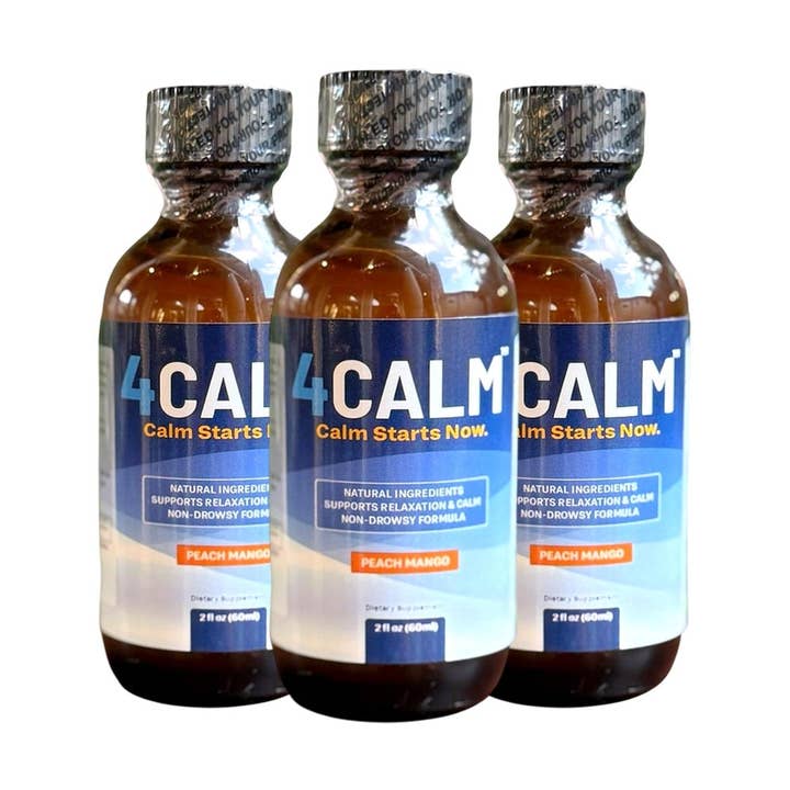 4Calm – Natural Stress Support Supplement 3-Pack for wholesale by 4Calm
