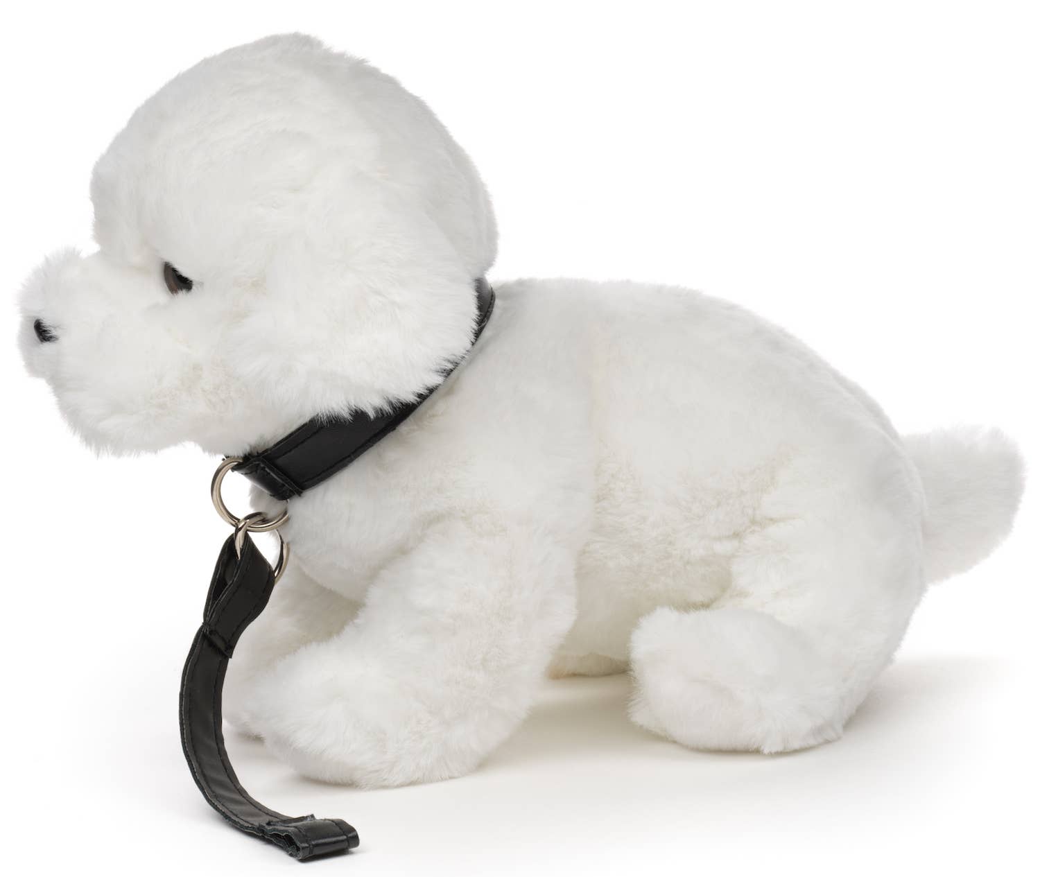 Uni Toys - Wholesale Stuffed/Plush Toy - Kids & Baby - Maltese dog (with leash) - 26 cm (length) - plush toy3