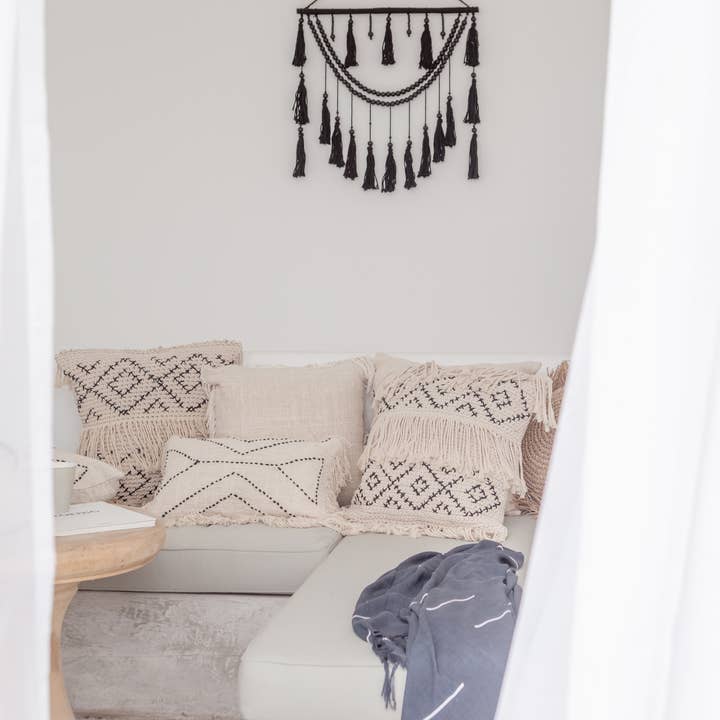 Village Thrive - Wholesale Tapestry/Textile - Ulu Tassel Wall Hanging12