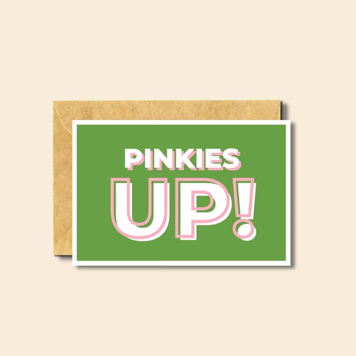 Pinkies Up ! pour la vente par PärdēPress