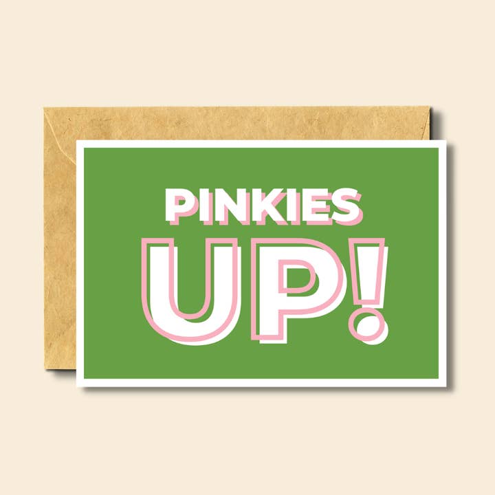Pinkies Up! för wholesale av PärdēPress