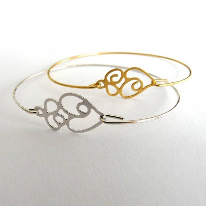 Bracelet en argent doré pour la vente par Joana Simões Jewellery