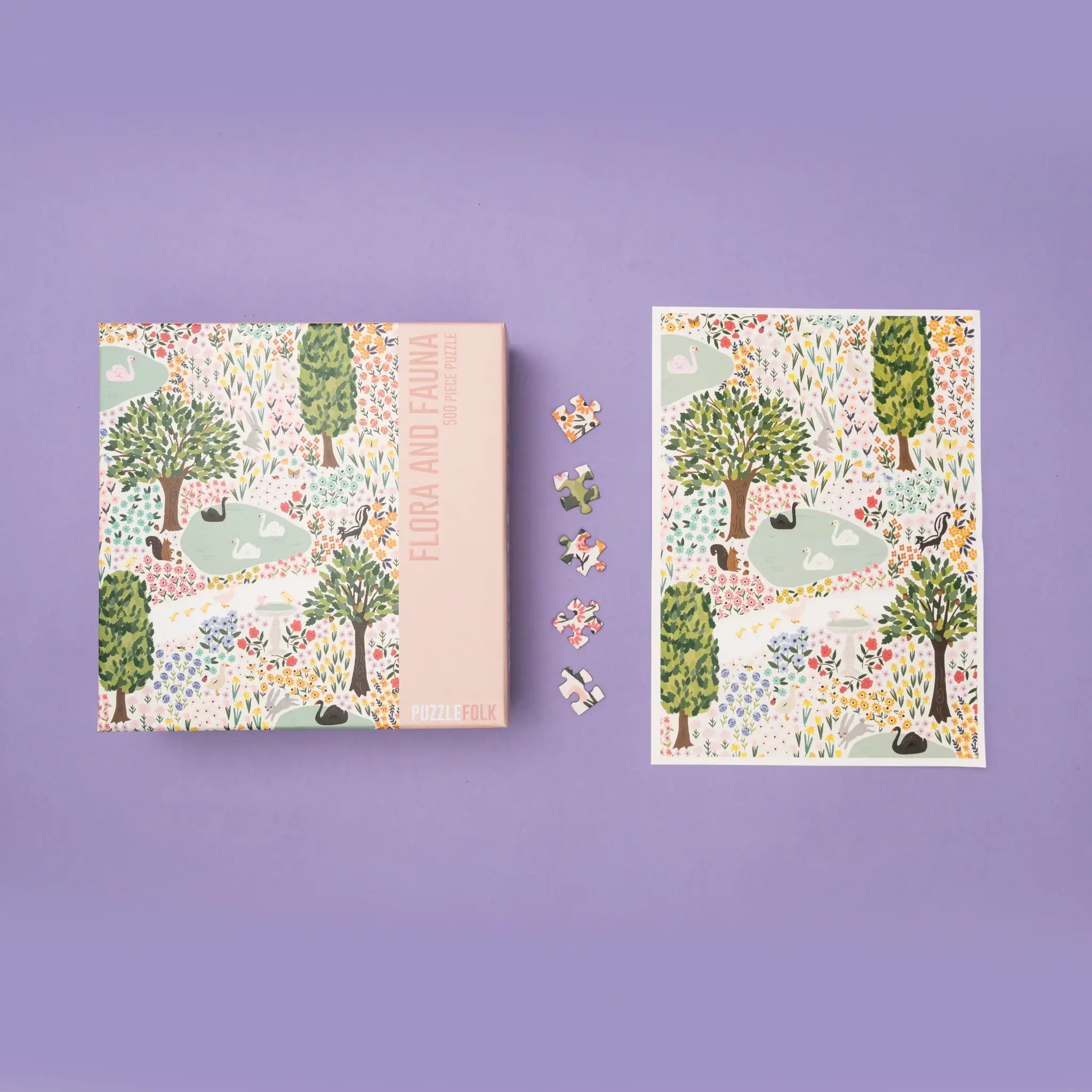 Puzzlefolk - Wholesale Puzzle - Adult - Flora & Fauna 500 piece puzzle3