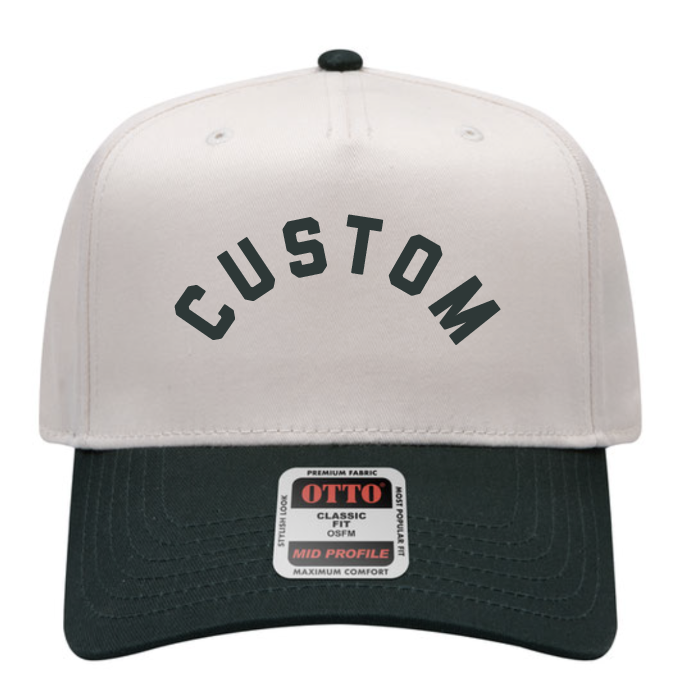 Jupmode - Wholesale Trucker Hat - Unisex - Custom Puff Embroidered Two-Tone Hat2