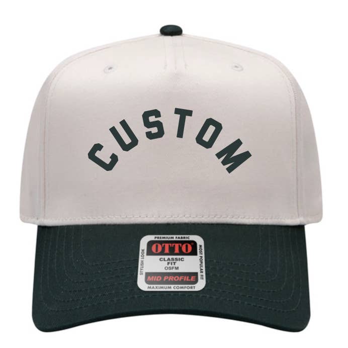 Jupmode - Wholesale Trucker Hat - Unisex - Custom Puff Embroidered Two-Tone Hat2