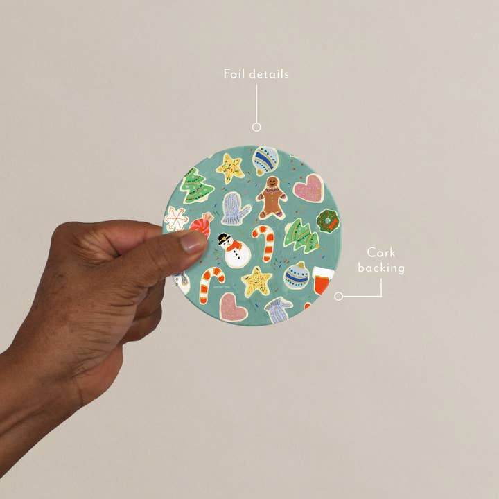 Seedlings – wholesale Coasters – Christmas Cookies Seedlings Coaster1