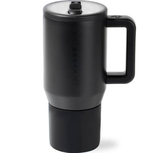 Black HydroJug 20 oz Traveler Tumbler for wholesale by HydroJug