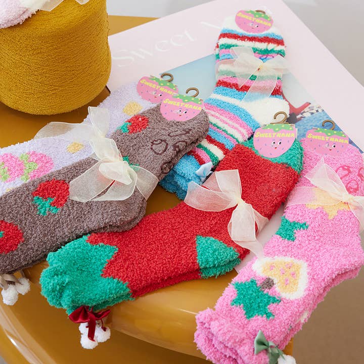 ACCITY - Wholesale Socks - Women's - CUTE CARTOON THICK WARM SOCKS_CWMS0872