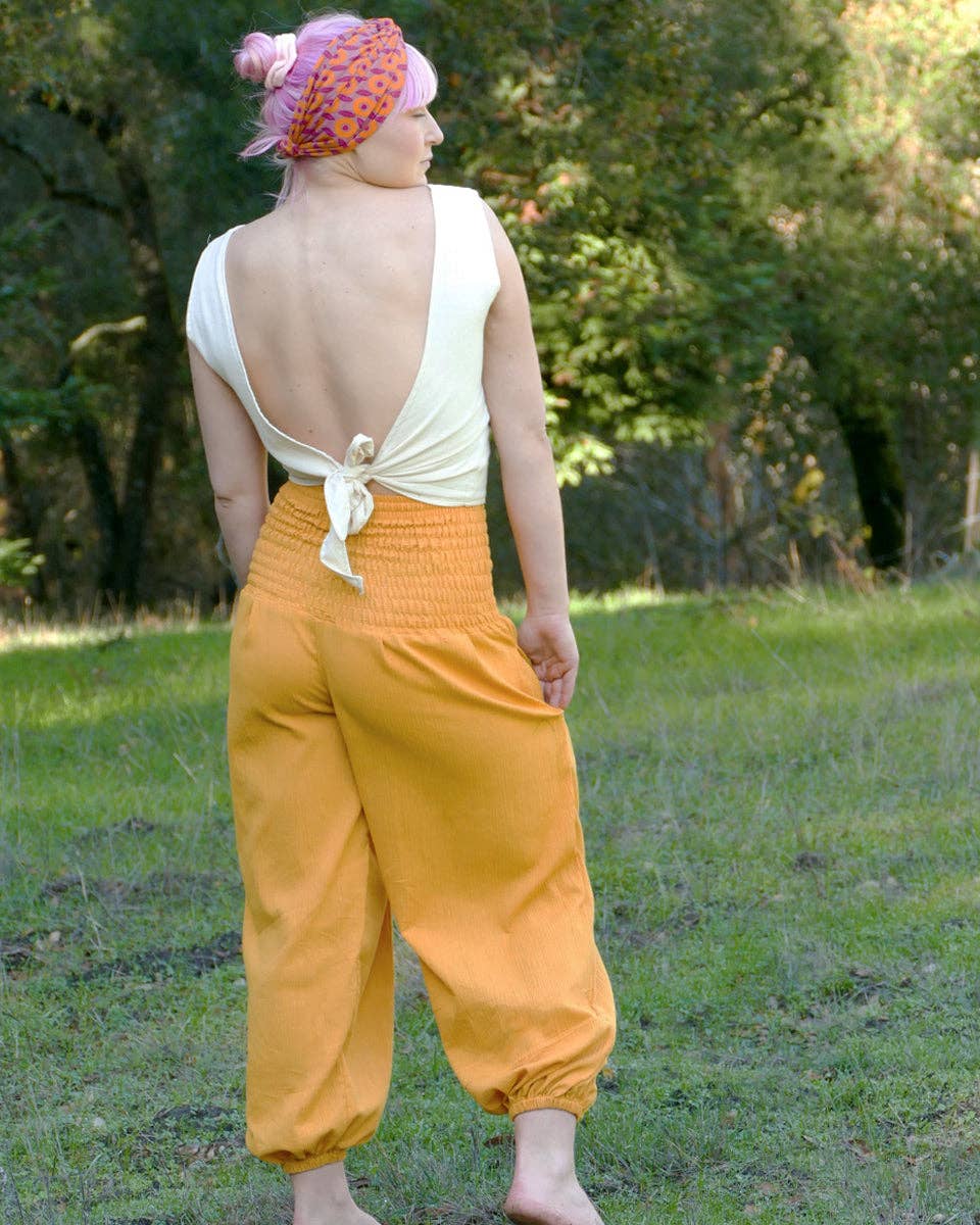 Zig Zag Asian Collection - Vendita all'ingrosso Pantalone - Donna - Pantaloni Harem con Vita Arricciata4