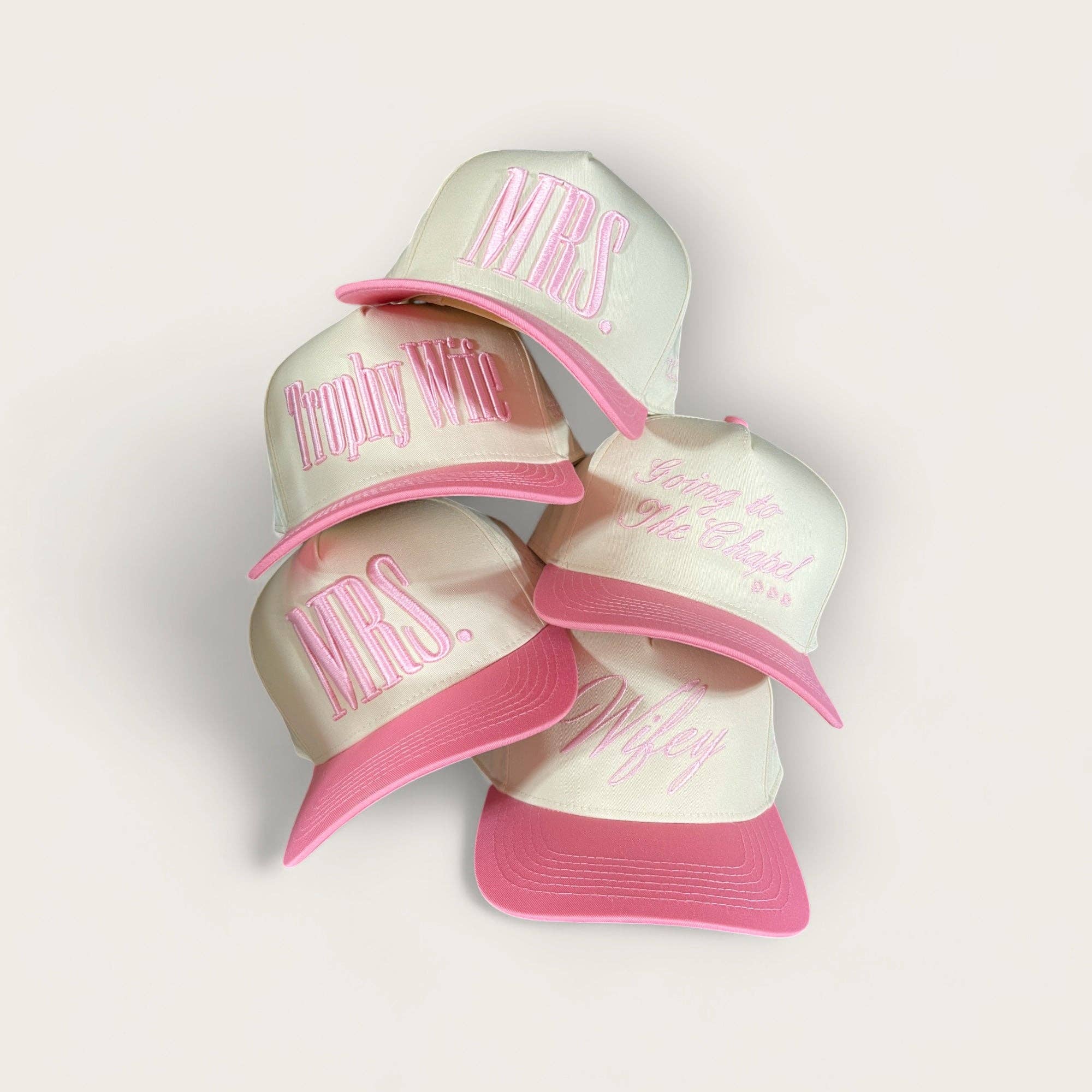 Happi Style - Vente Casquette de camionneur – femme - Casquette MRS Classic Trucker | Rose/Tan6