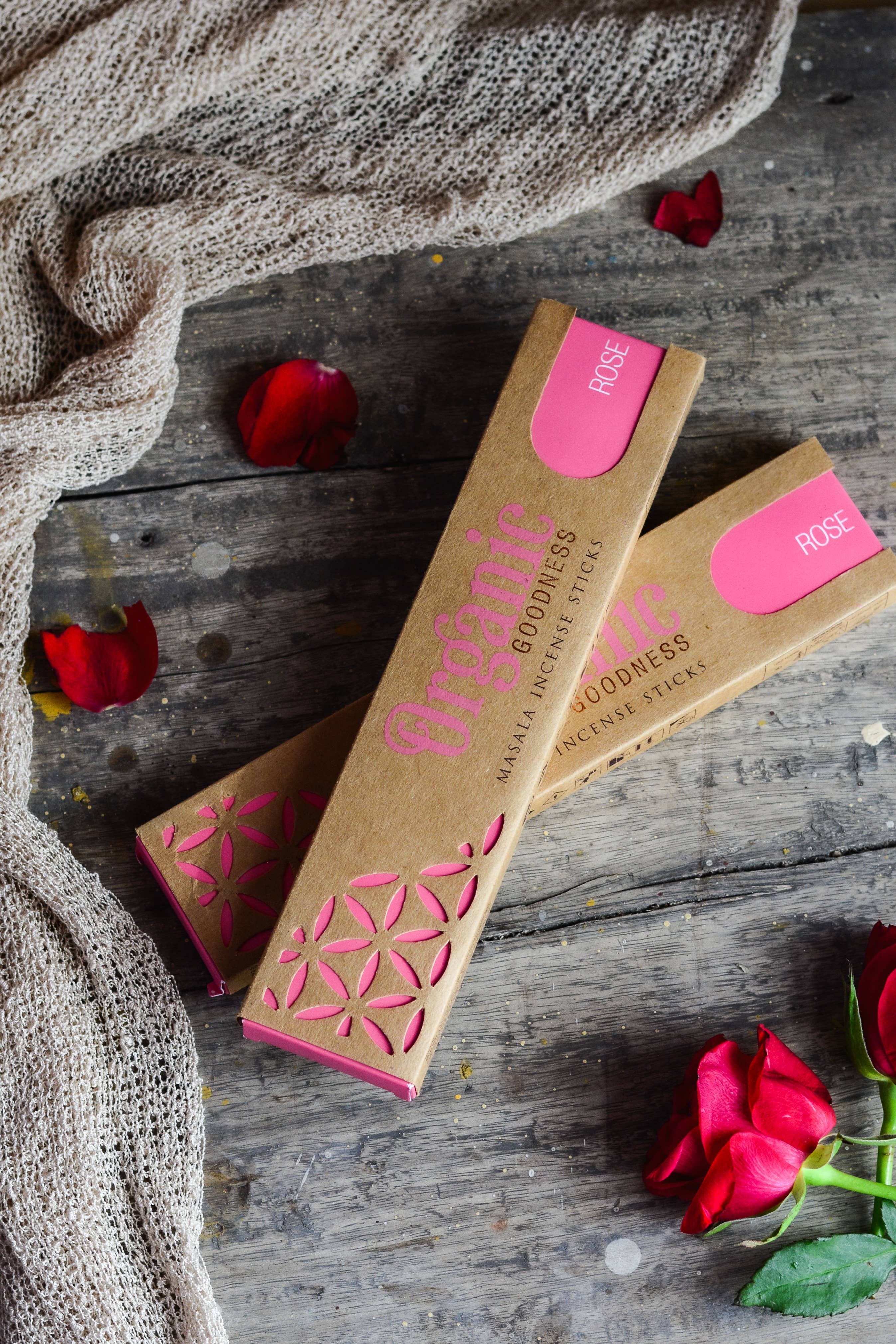 R. Expo/Song of India - Wholesale Incense - Organic Goodness Incense Rose2