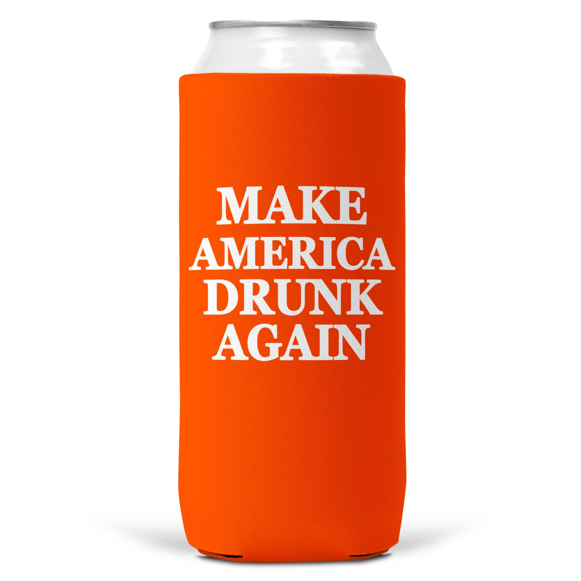 Wi-Wear – wholesale Drink huggers & koozies – Make America Drunk Again SLIM CAN Coozie/Cooler7