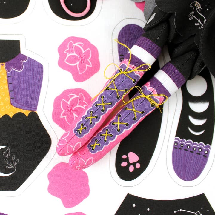 Miss Ella - Vendita all'ingrosso Kit per lavoretti fai da te - Kit dolly fai-da-te - Astrid la bambola indovina10