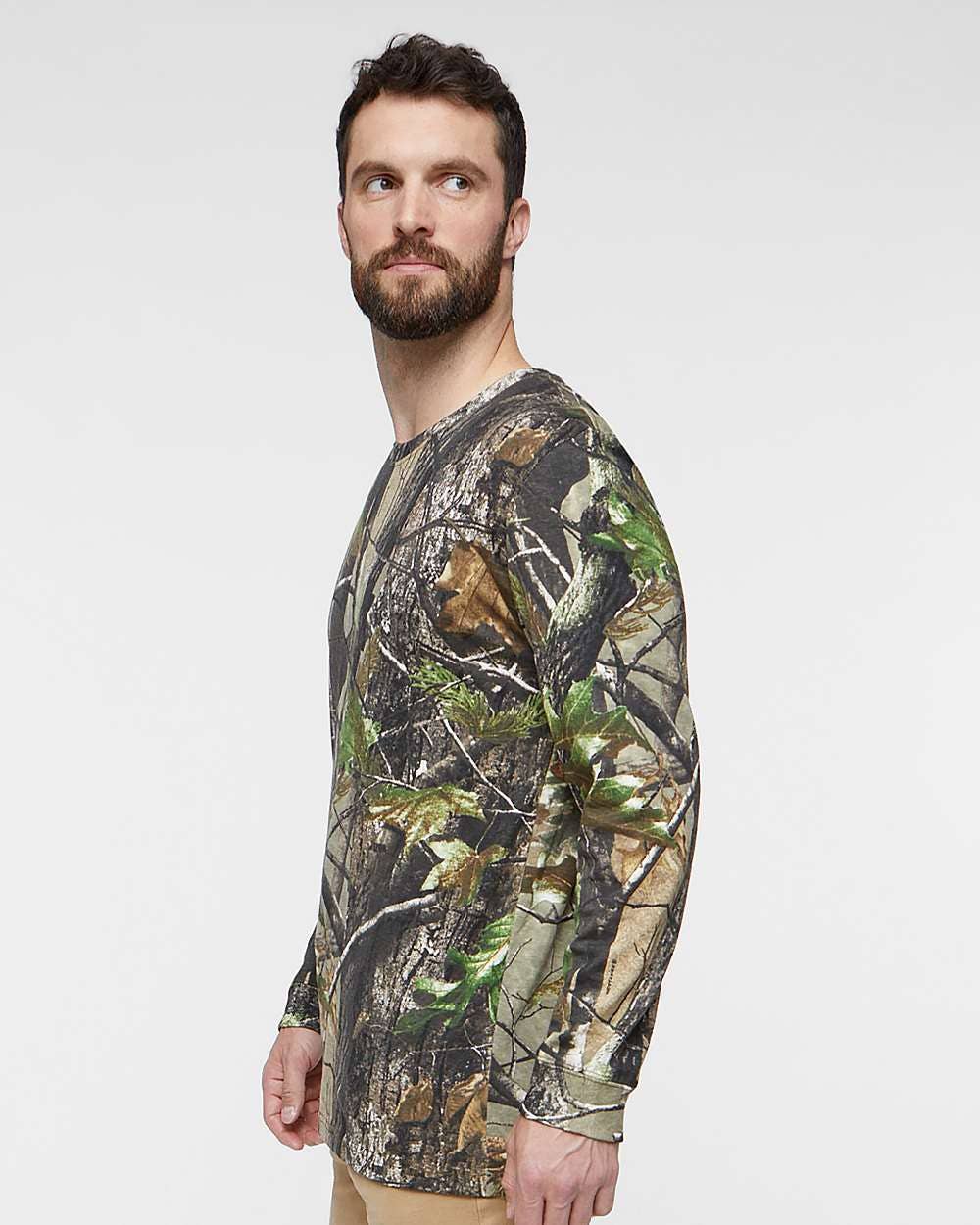 Lucky Avocado - Wholesale Shirt - Unisex - Realtree Camo Long Sleeve T-Shirt5