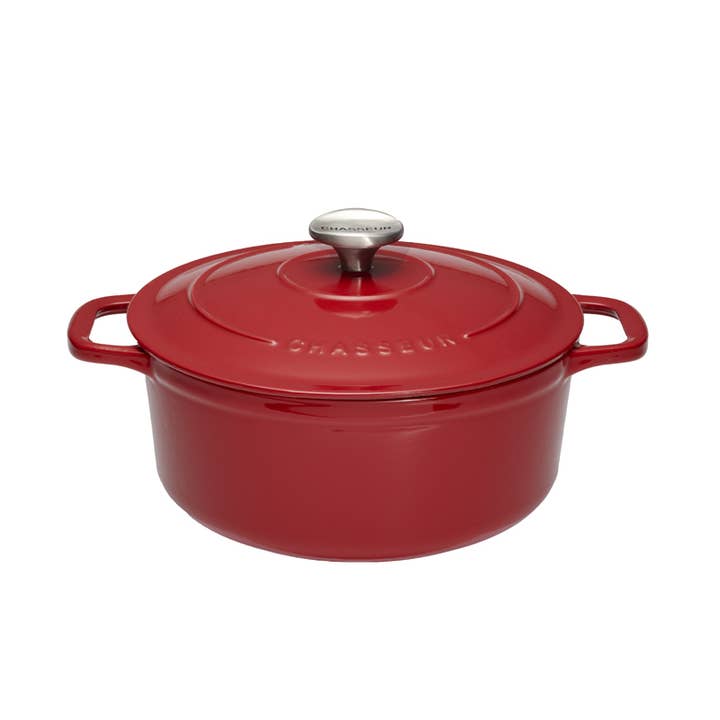 Chasseur 26cm Round Casserole - Chilli Red for wholesale by Dexam UK