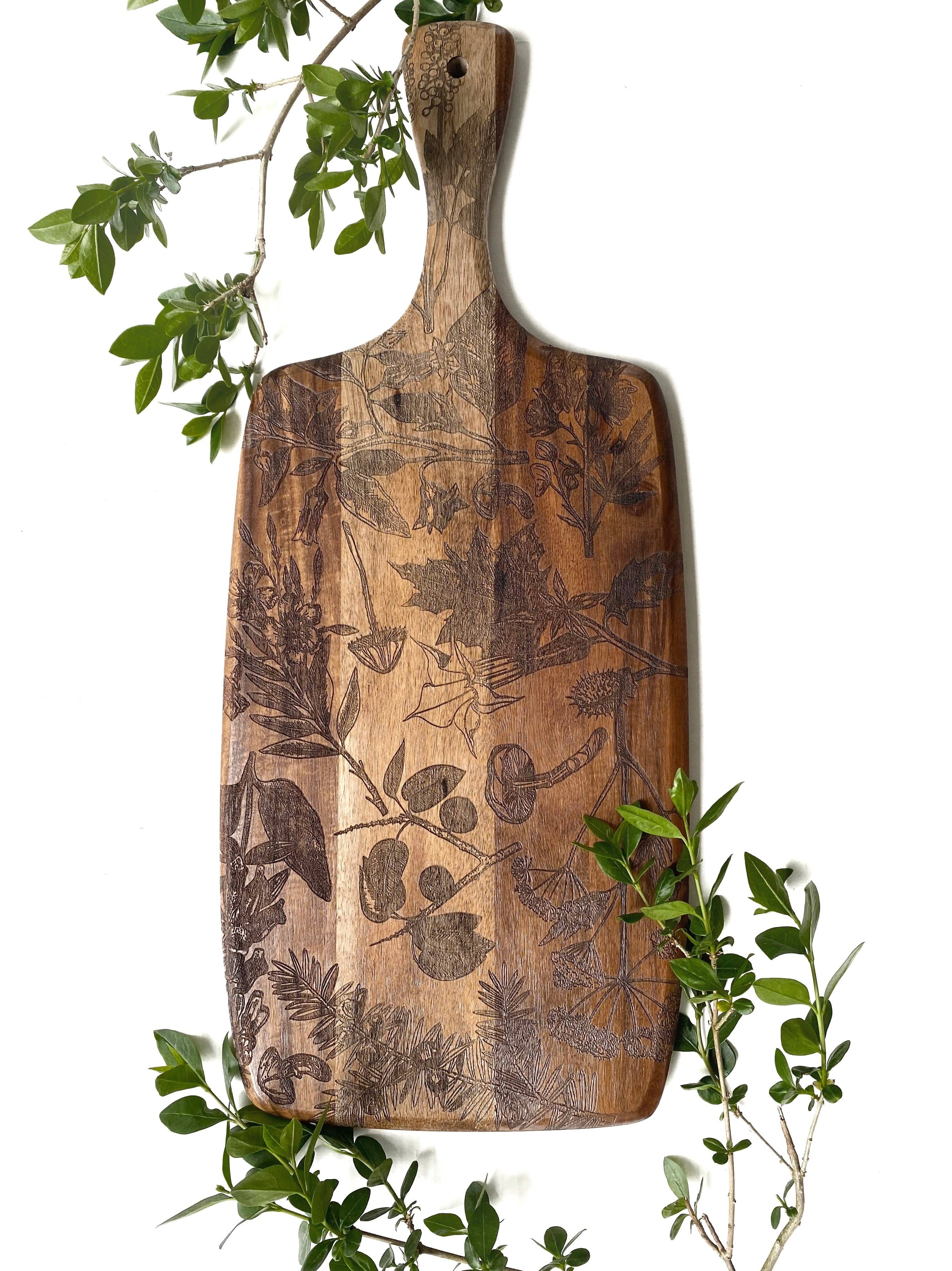 Faux Theory Design - Venta al por mayor Tablas de quesos - Junta de charcutería de plantas venenosas1