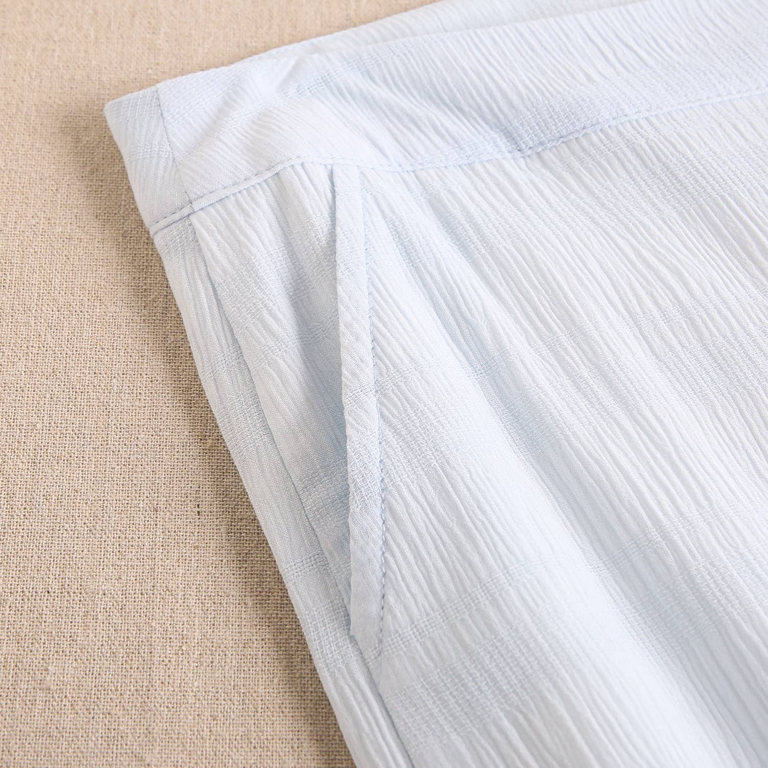 hellblau Hellblaue Bambula Langhose für Teenager-Mädchen für den Großhandel auf Faire4