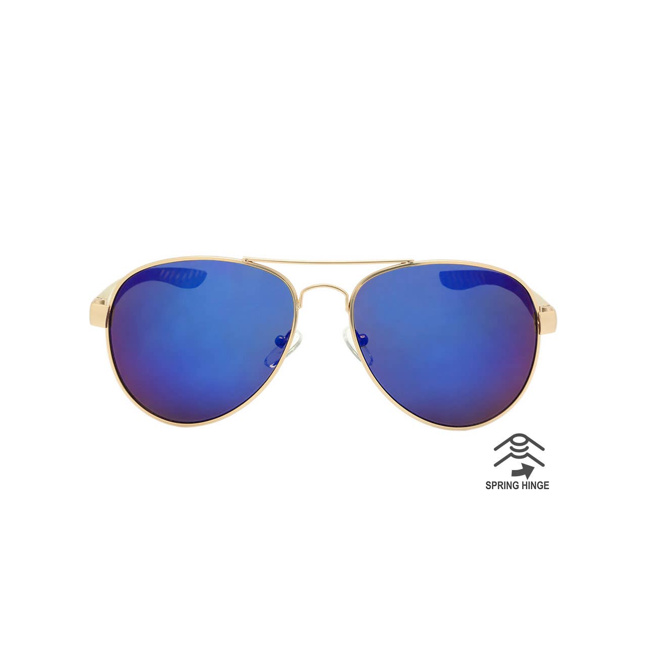 Shark Eyes, Inc - Wholesale Zonnebrillen - Heren - Heren Aviator aluminium zonnebril veer scharnier bril nieuw1