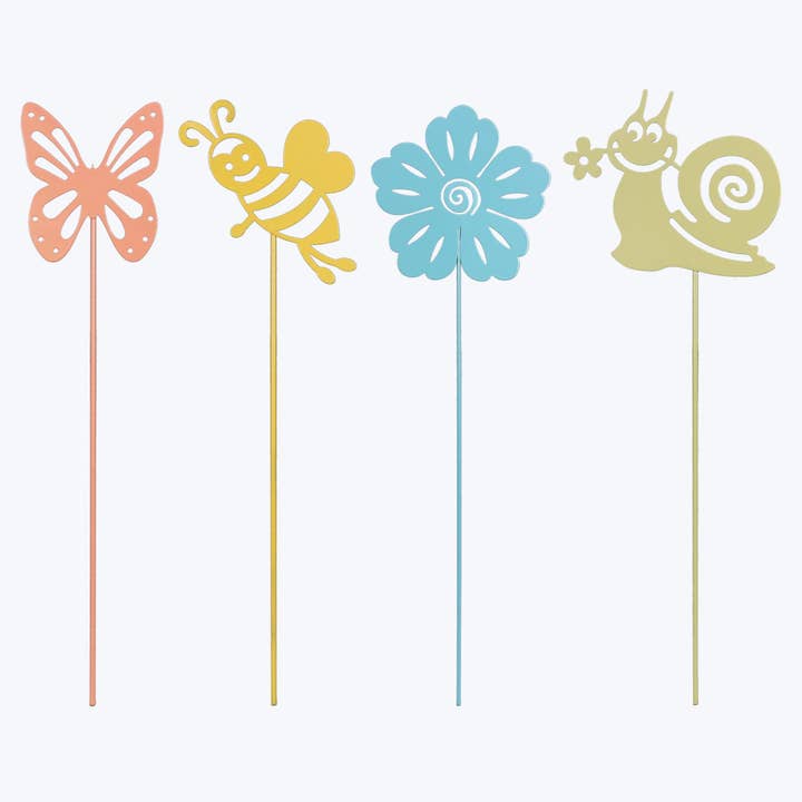 Young's - Wholesale Garden/Lawn Stake - Metal Garden Stake, 4 Ast.(SKU#: 75374)