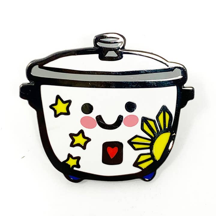 Philippine Rice Cooker Enamel Pin for wholesale by Le Petit Elefant