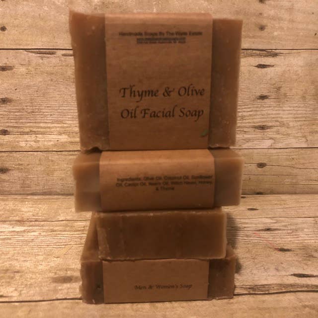 Dales Handmade Soaps & More - Wholesale Bar Soap - Olive Oil & Thyme Facial Soap2
