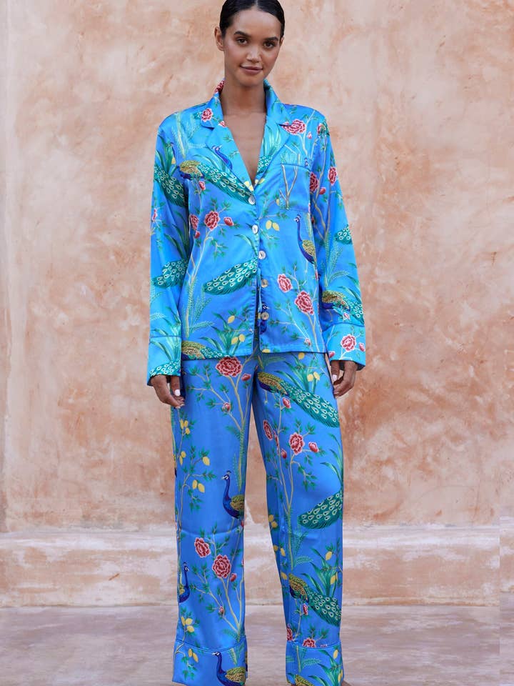 Peacock Trouser Set for wholesale by The Night Store
