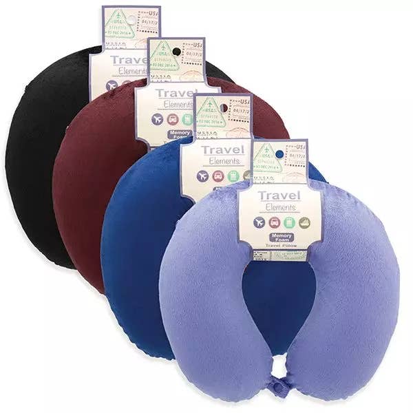 Coussin de voyage en mousse viscoélastique (vendu en paquet de 4) pour la vente par Sok-it by H2 LLC