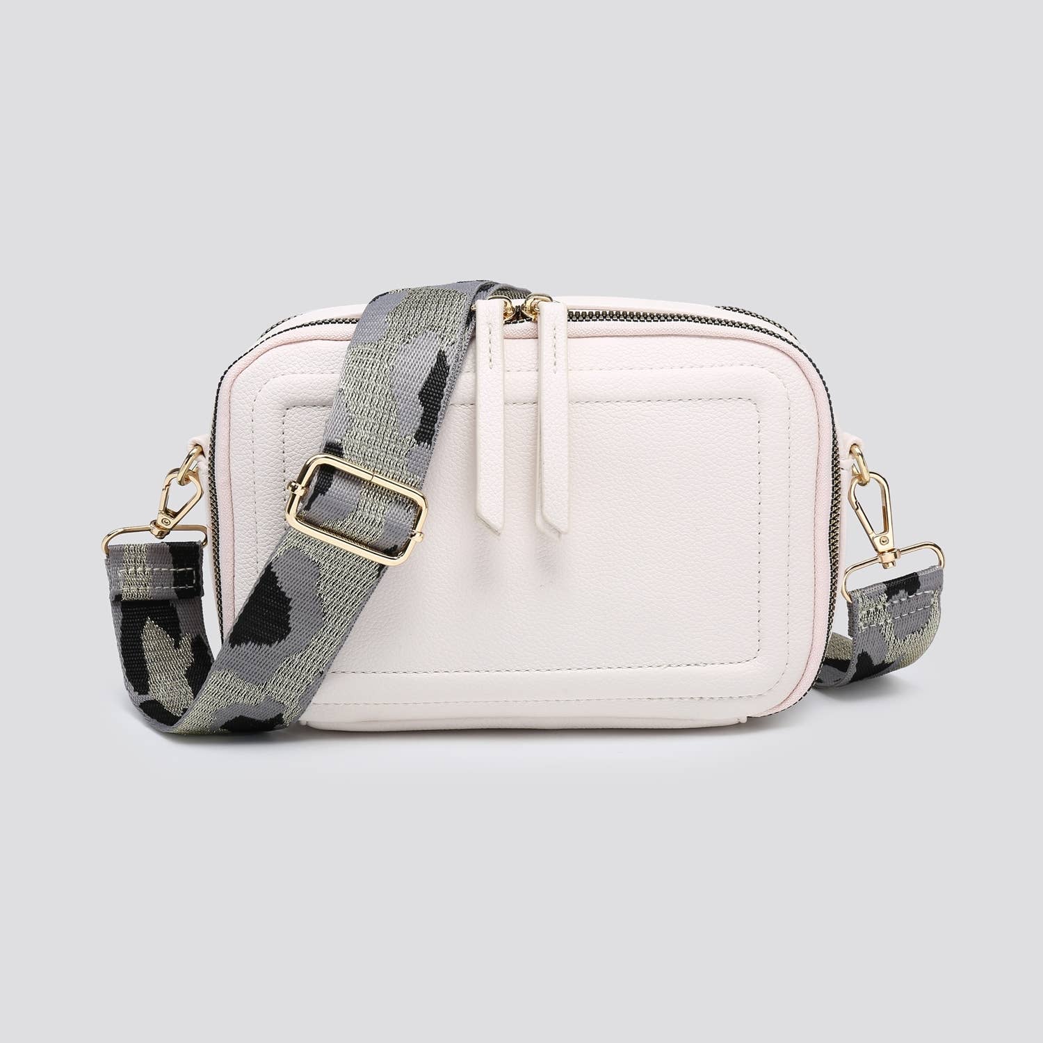 House of Milano – wholesale Crossbody bag – Women's – 3316 Faux Leather Double Compartment Crossbody Bag6