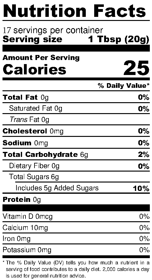 Byler Canning Co. – Großhandel Marmelade/Gelee – Byler's Granulierte Zuckerfreie Razzle Berry Marmelade, 311g4