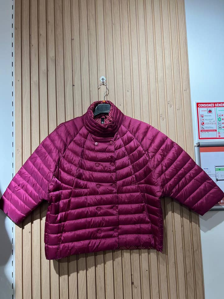 cfashion - Wholesale Puffer Jacket - Women's - PUFFER JACKET WITH BUTTON IN S-M-L-XL-XXL2