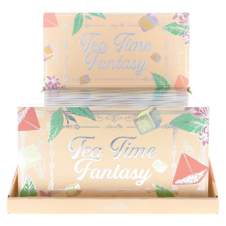 Amorus USA – wholesale Ögonskuggepalett – Tea Time Fantasy - Pressad pigmentpalett9