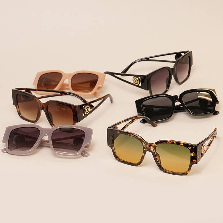 Allure Genesis Collection Women's Square Sunglasses for wholesale by Fashion City
