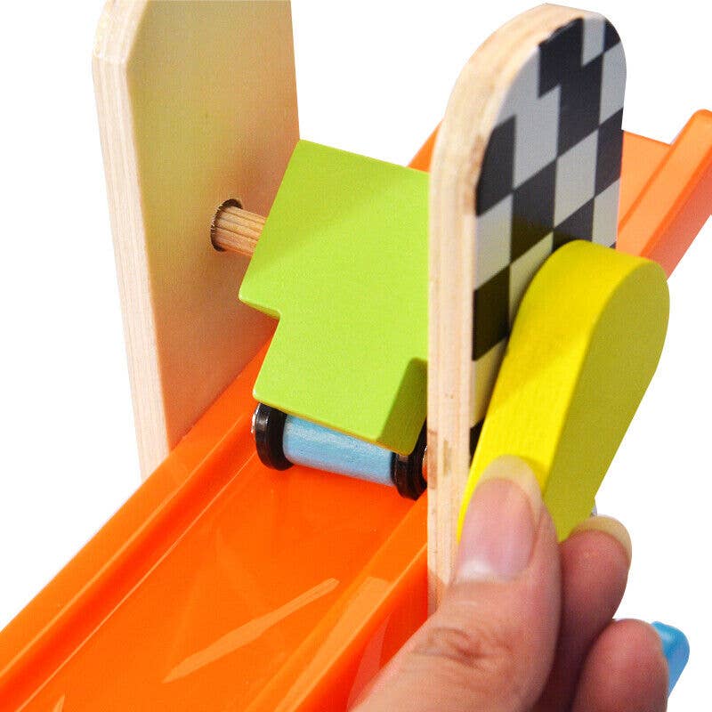 ACOOL TOY - Wholesale Wood Toy - Kids - AC6653  Ramp Race / AC6694 Roller Coaster (Double Ramp Race)8