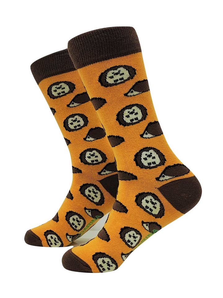 Meias Ouriço Mandarina Socks para adulto por atacado de Mandarina Socks