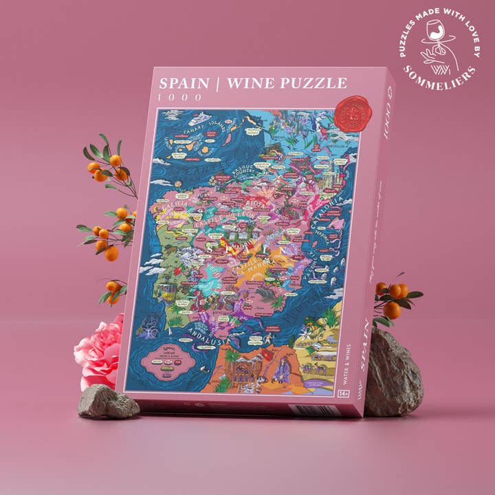 Water & Wines - Wholesale Puzzle - Adult - Wine Puzzle - Spain