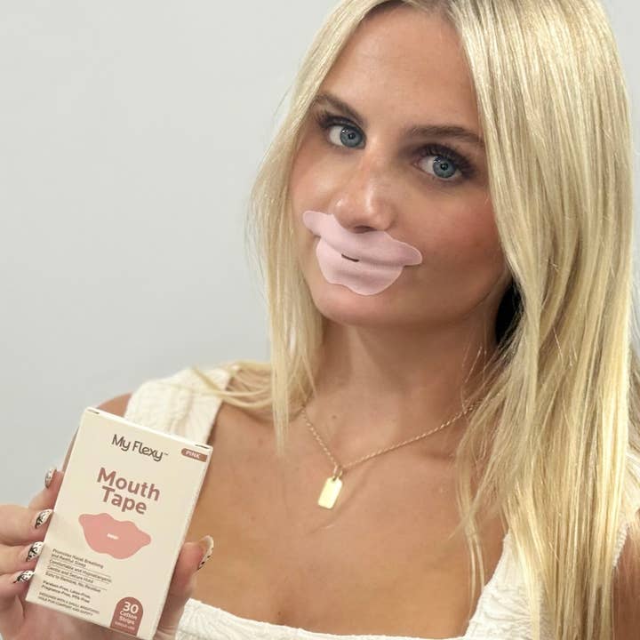 My Flexy – wholesale Sleep/eye mask – Mouth Tape - (Pink Lips)18