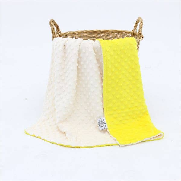 Človiečik – Engroshandel Sengetæppe - Børn og baby – Minky tæppe Sun