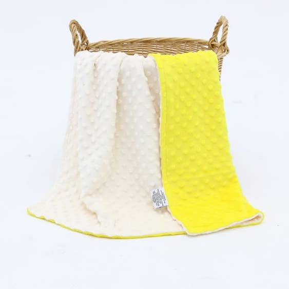 Človiečik – Engroshandel Sengetæppe - Børn og baby – Minky tæppe Sun0