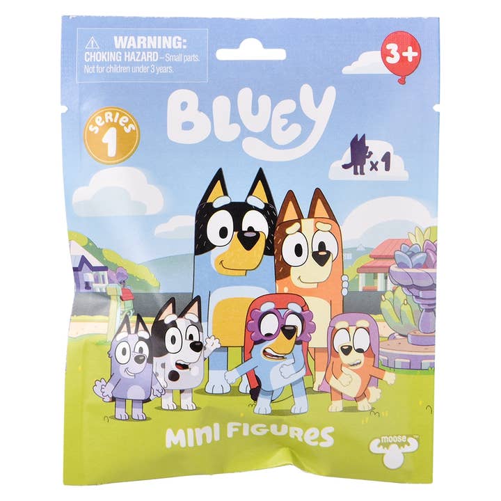 La Luna Bella - Toys - Wholesale Classic Toy - Kids - Bluey Mini Figure Blind Bag 24ct - LLB Toys