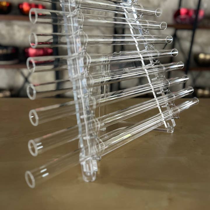 8-Note 432Hz Crystal Harp (C Major Scale) for wholesale by The Ohm Store