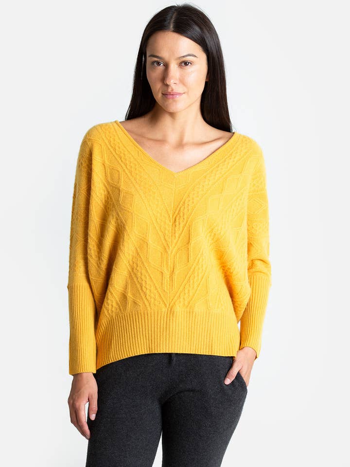 Camisola Oversized Cashmere Kendall por atacado de QUINN