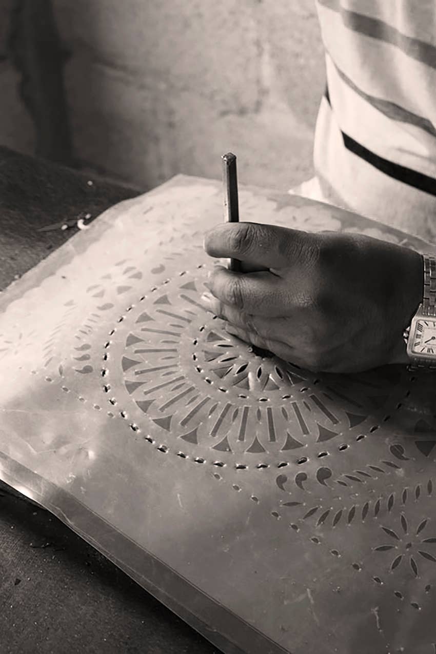 P.I.Project America - Vendita all'ingrosso Bandierine/Ghirlande - Ghirlanda messicana di carta traforata - Alma6