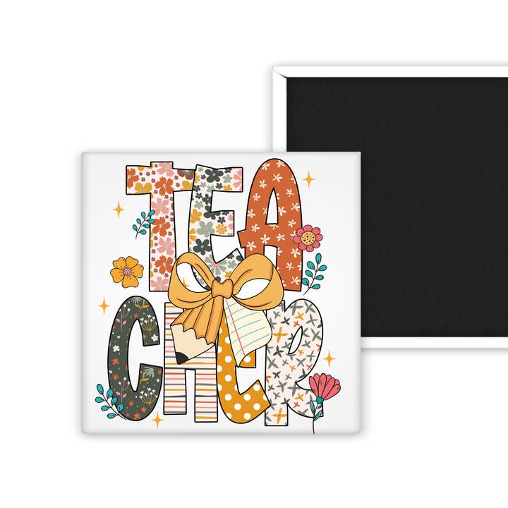 Teacher... 2x2 Magnet for wholesale by Chic Magnet Co.